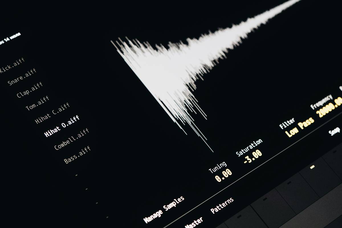 Voice Quality Analysis dashboard showing waveform and packet loss metrics